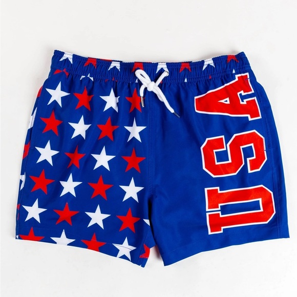 The American Dream - Shinesty USA Swim Trunks - Picture 1 of 2